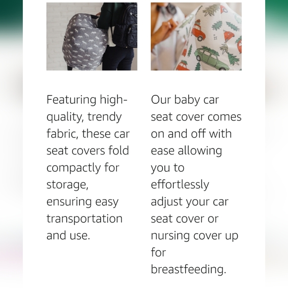 COPPER PEARL Multi-Use Cover Car Seat Stroller High Chair Breast Feeding Shade - Picture 9 of 11